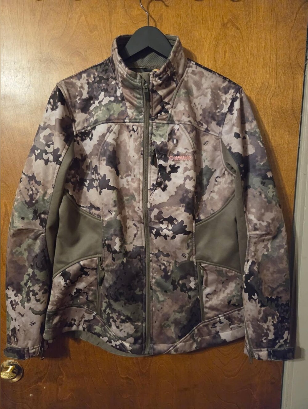 Magellan Outdoors Women's Digital Camo Softshell Jacket - Olive Green